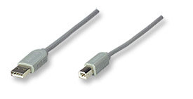 Cable USB MANHATTAN 317863 Gris