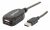 Cable USB - Extensión MANHATTAN 151573 Negro