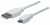 Cable USB a Micro B MANHATTAN 323987 Color blanco