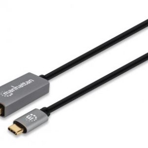 Cable USB-C a DisplayPort M  MANHATTAN 354851  Negro