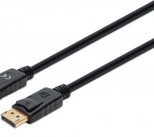Cable DisplayPort 8K  MANHATTAN 355575 Negro