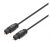 Cable de Audio Digital Optico Toslink  MANHATTAN 356077 Negro