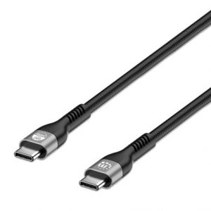 Cable USB MANHATTAN 356367 Negro