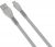 Cable USB a Micro USB Naceb Technology NA-0103G Gris
