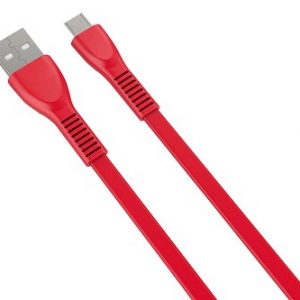 Cable USB a Micro USB Naceb Technology NA-0103R Rojo