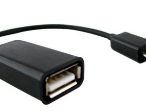 Cable USB a OTG BROBOTIX 097242 Negro