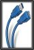 CABLE USB V3.0 A-MICROB  BROBOTIX 364126 Azul