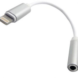 Cable Lightning a Audio BROBOTIX 170101 Blanco
