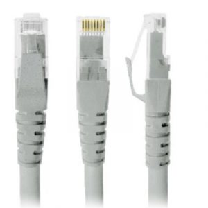 Cable de Red CAT 5E 0.5m BROBOTIX 497127 Gris