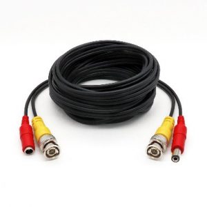 CABLE DE VIDEO y ENERGIA 10 MTS BROBOTIX 764748 Negro