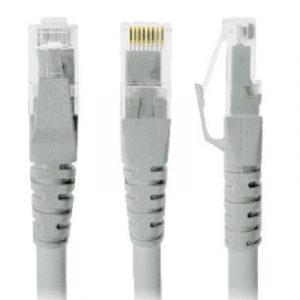 Cable de Red CAT 5E 1m BROBOTIX 497134 Gris