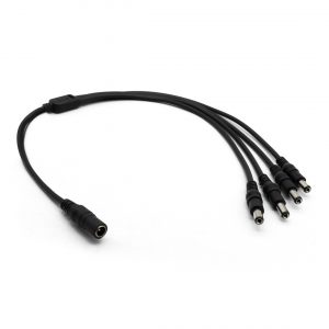 Cable CCTV Divisor de Fuente de Poder  BROBOTIX 764762 Negro