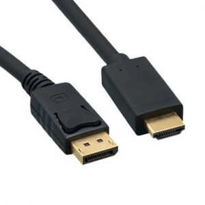 Cable Displayport a HDMI Version 1.2 BROBOTIX 014196 Negro