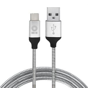 CABLE USB V3.0 TIPO C BROBOTIX 180501 Plata