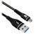 Cable USB V2.0 BROBOTIX 6000724 Negro