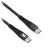 Cable USB V3.0  BROBOTIX 963562 Negro