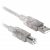 Cable USB V2.0 Tipo A - Tipo B BROBOTIX 102366 Transparente