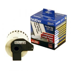 Cinta Continua BROTHER DK2205 Papel