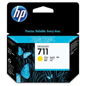 Tinta HP 711 CZ132A Amarillo