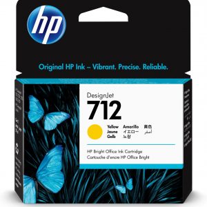Tinta HP 712 3ED69A Amarillo