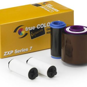 CINTA 5 PANELES DE COLOR ZEBRA ZXP7 800077-742 750 páginas