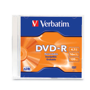 Disco DVD-R VERBATIM 95093 1