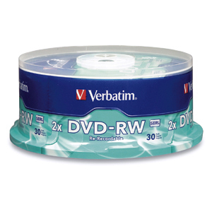 Disco DVD-RW VERBATIM 95179 30