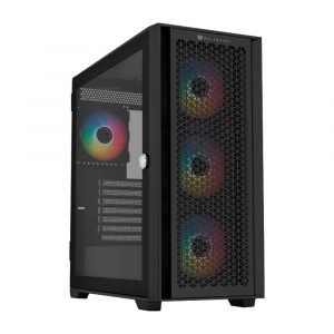 Gabinete Gaming Balam Rush Carbono Twin Mate BR-938792 Negro