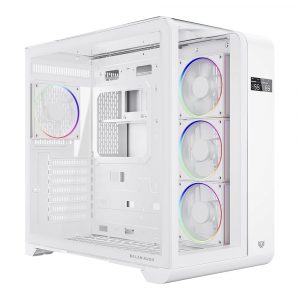 Gabinetes Gaming Balam Rush Curve 7400 BR-941600 Blanco