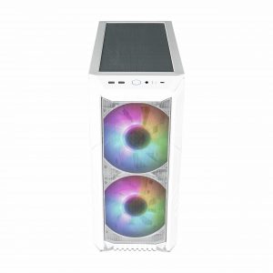 Gabinete Gaming COOLER MASTER H500-WGNN-S00 Blanco