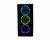 Gabinete Gaming Naceb Gaming HYDRA Crystal Case NA-0602 Negro