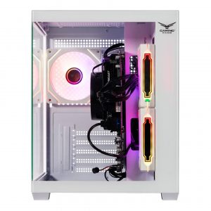 Gabinetes Gaming Naceb Gaming Na-0636B Blanco