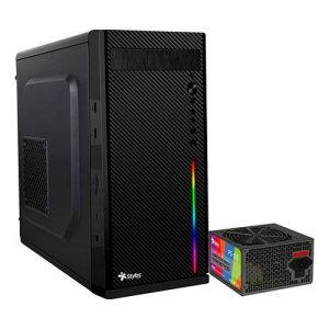 Gabinetes para computadoras Stylos STGASC1B Negro