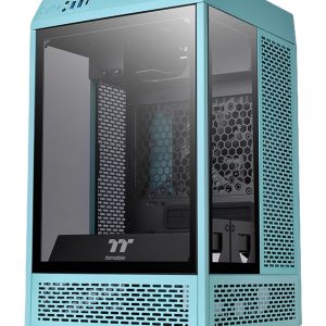 Gabinete  THERMALTAKE The Tower 100 Turquoise Mini Chassi CA-1R3-00SBWN-00 Azul