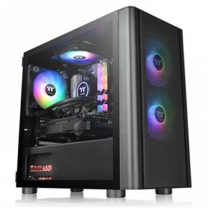 Gabinete THERMALTAKE CA-1R1-00S1WN-02 Negro