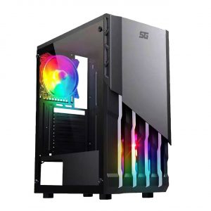 Gabinete VORAGO CSG-530 Negro