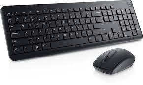 Kit Teclado y Mouse DELL 580-AKCU KM3322W Negro
