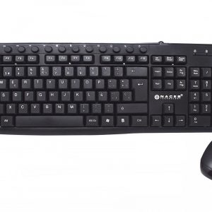 Kit de Teclado y Mouse Naceb Technology NA-112N Negro