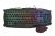 Kit de Teclado y Mouse Gaming Naceb Technology NA-617 Negro