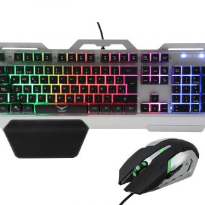 Kit de Teclado y Mouse Gaming Naceb Gaming NA-0911 Negro