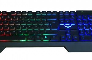 Kit Teclado y Mouse Gamer Naceb Technology Fallen NA-0951 Negro