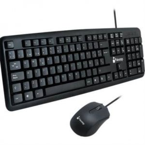 Kit para Teclado y Mouse Nextep NE-416 Negro