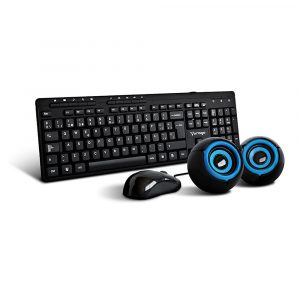 Kit de Teclado y Mouse VORAGO Kms-104 Negro