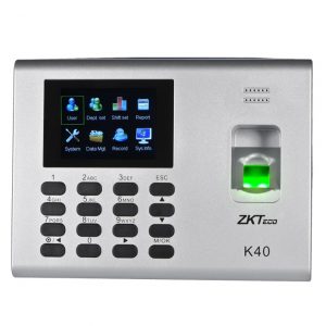 Control de Tiempo y Asistencia ZK TECO ZK -K40 ZK-K40 Si
