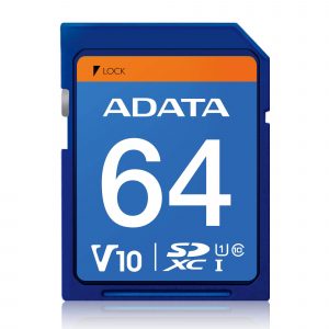 Memoria SD (SDXC) 64GB ADATA PREMIER V10 ASDX64GUICL10-R 64 GB