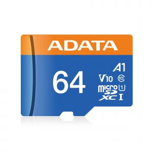Micro SD ADATA PREMIER (A1 V10) AUSDX64GUICL10A1-RA1 64 GB