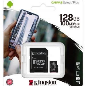 Micro SD Kingston Technology CANVAS SELECT PLUS  SDCS2/128GB 128 GB