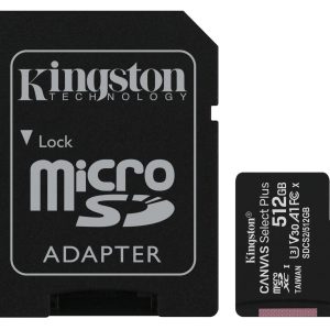 Micro SD Kingston Technology CANVAS SELECT PLUS  SDCS2/512GB 512 GB