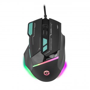 Mouse GETTTECH GPM-RGBWR-G1-BK 8 botones