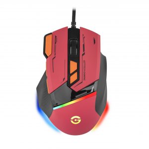 Mouse GETTTECH GPM-RGBWR-G1-RD 8 botones